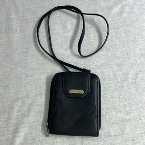 🌞 Liz Claiborne little black phone wallet purse Crossbody bag combo